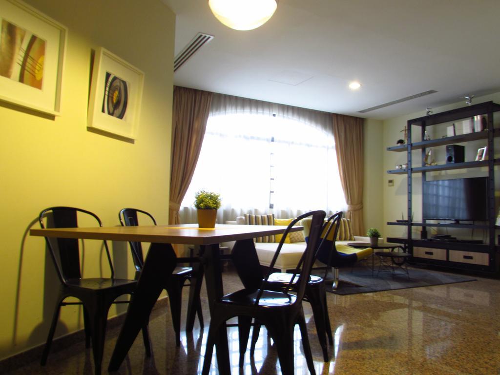 Alocassia Serviced Apartments Szingapúr Szoba fotó