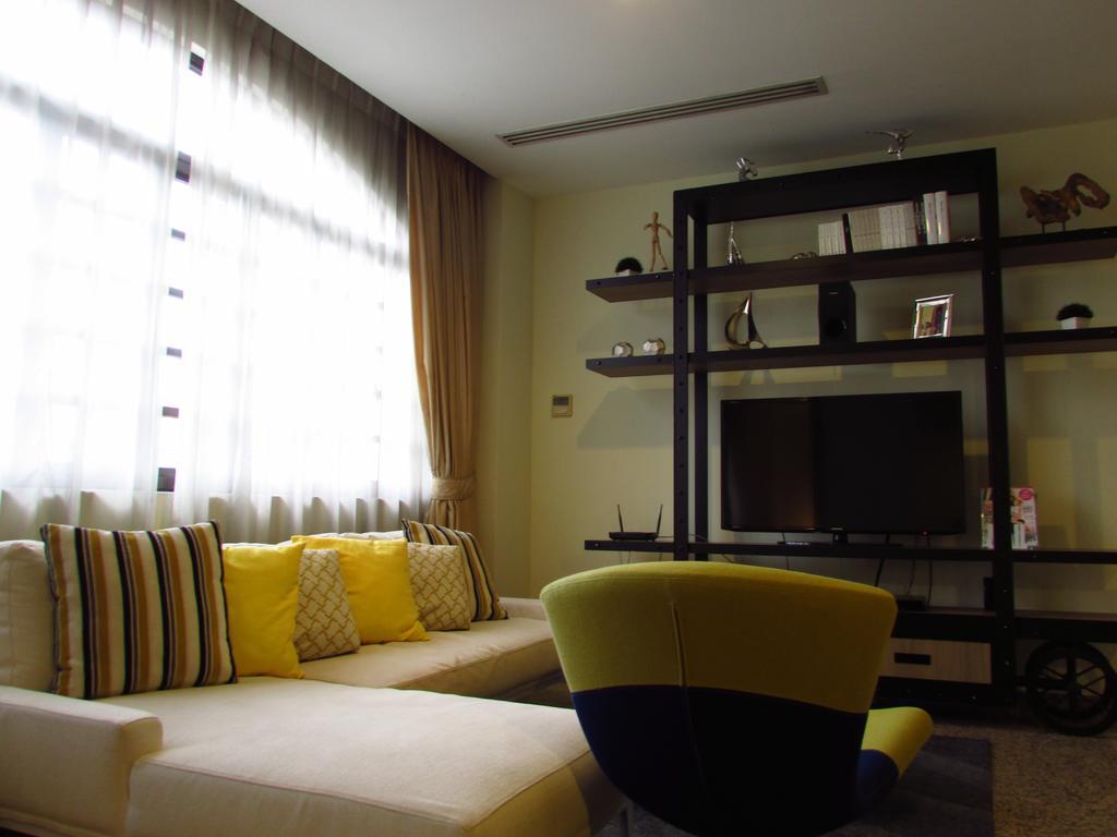 Alocassia Serviced Apartments Szingapúr Szoba fotó