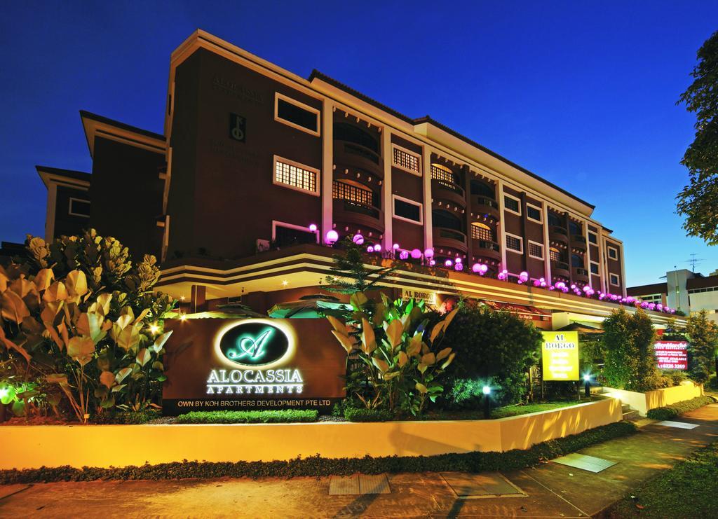 Alocassia Serviced Apartments Szingapúr Kültér fotó