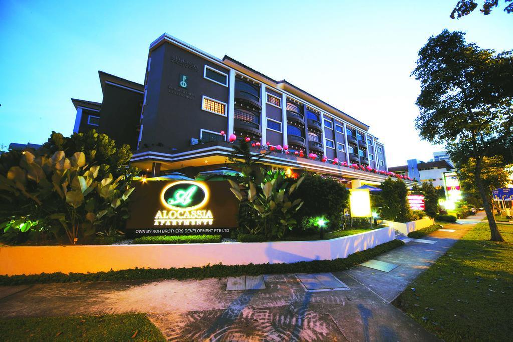 Alocassia Serviced Apartments Szingapúr Kültér fotó